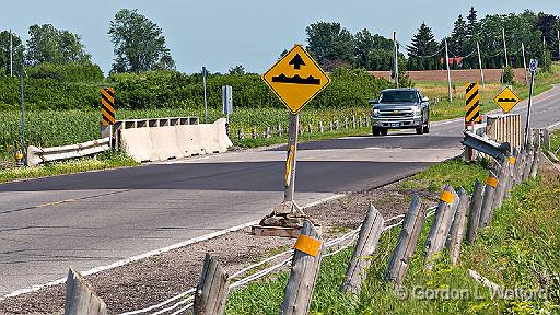 Bumpy Road Signs_P1150957.jpg - Photographed near Smiths Falls, Ontario, Canada.